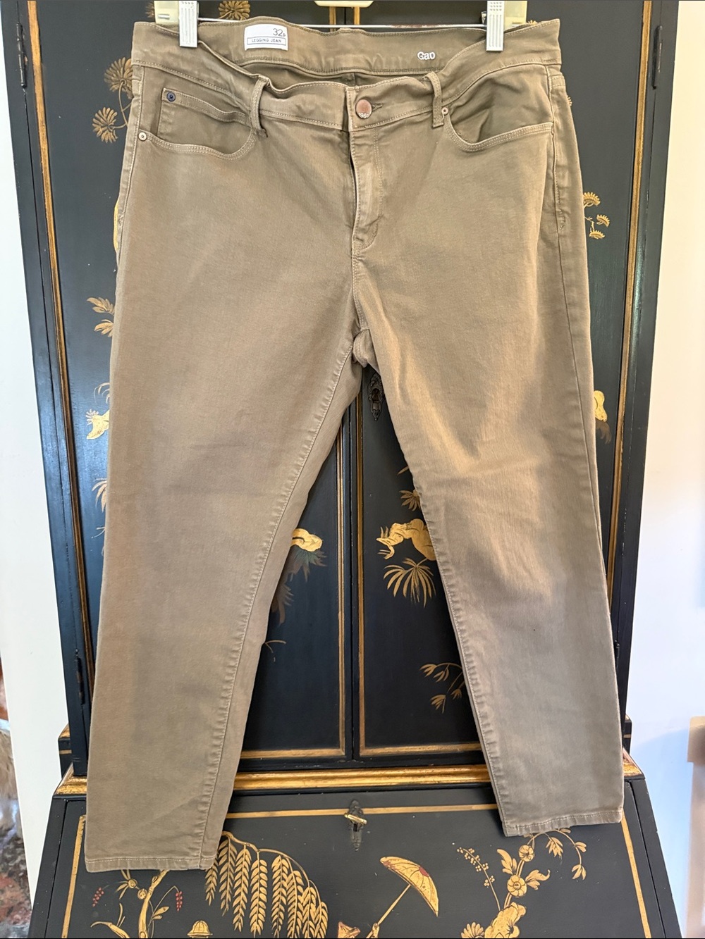 GAP Women’s 1969 Skinny Jeans in Khaki Brown